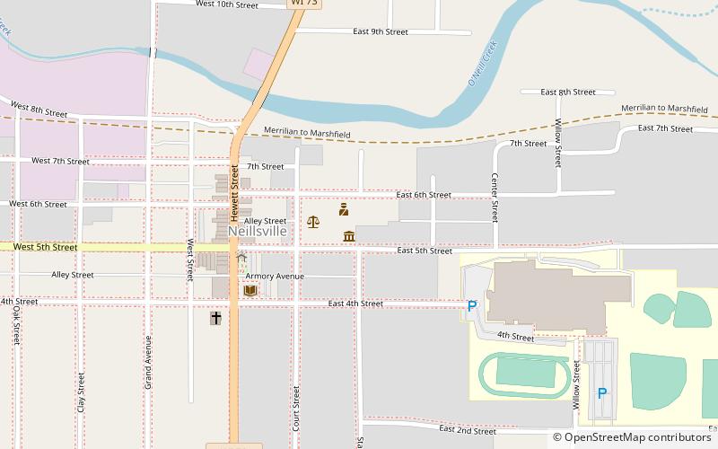 Clark County Jail location map