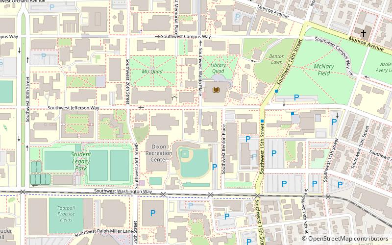 Waldo Hall location map