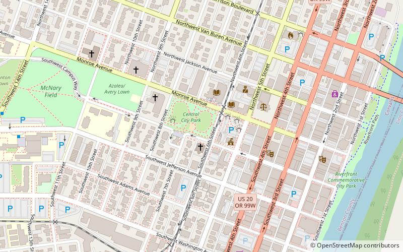 First Congregational Church location map