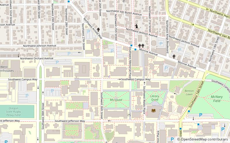 oregon state university college of engineering corvallis location map