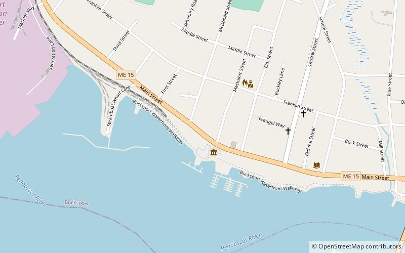 james emery house bucksport location map
