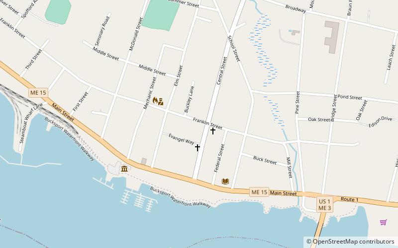 Elm Street Congregational Church and Parish House location map
