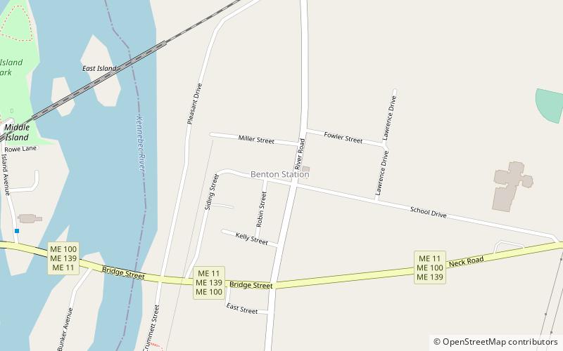 Benton Grange No. 458 location map