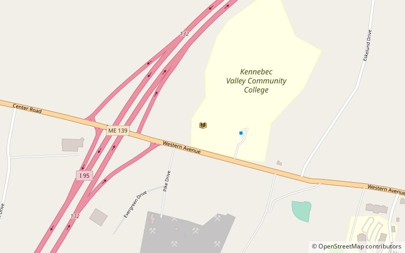 kennebec valley community college fairfield location map