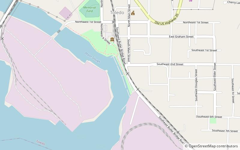 port of toledo location map