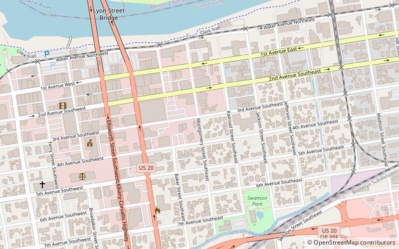 Methodist Episcopal Church South location map