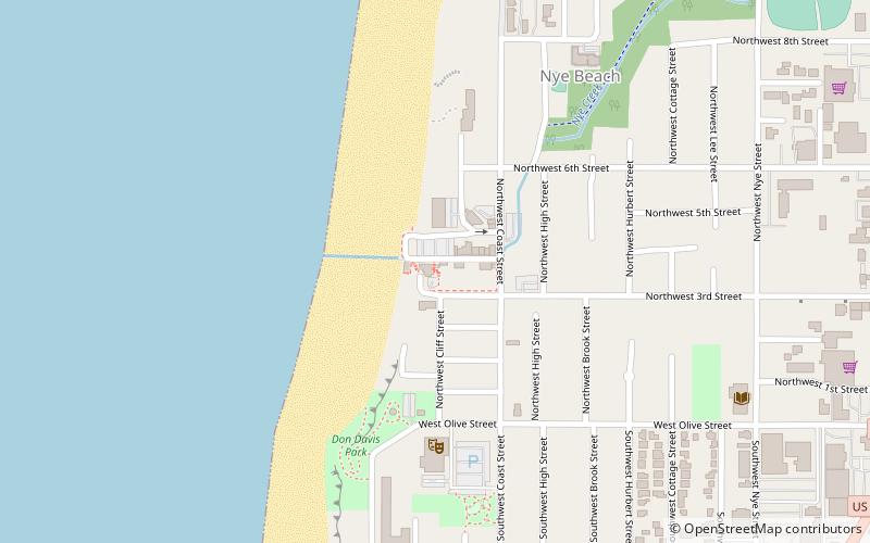 Newport Visual Arts Center location map