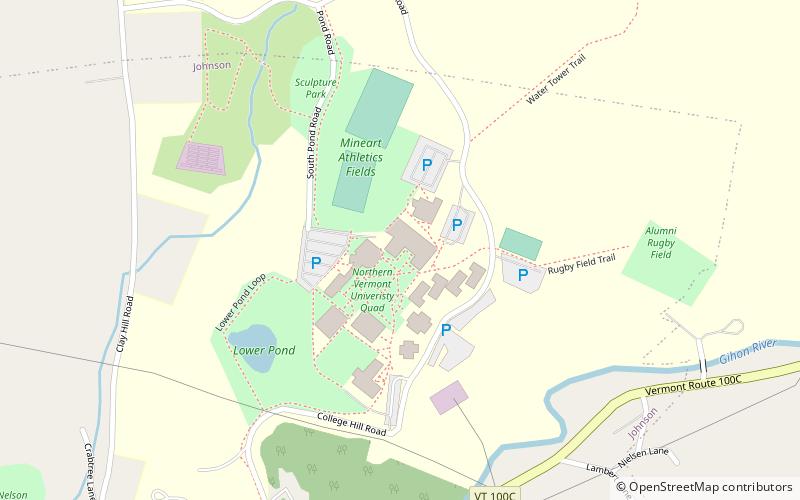 Johnson State College location map