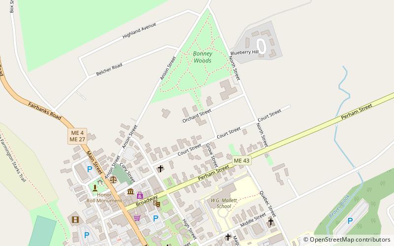 Greenacre location map