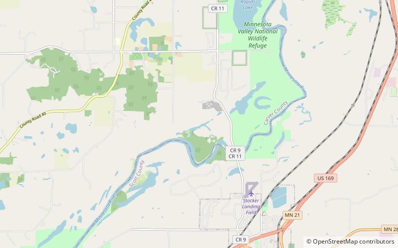 Minnesota Valley State Recreation Area location map