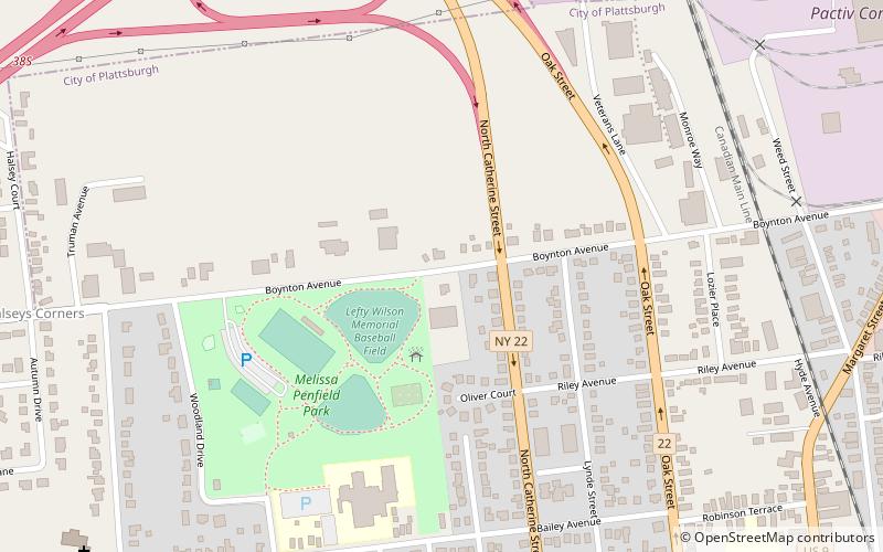 Charles C. Platt Homestead location map