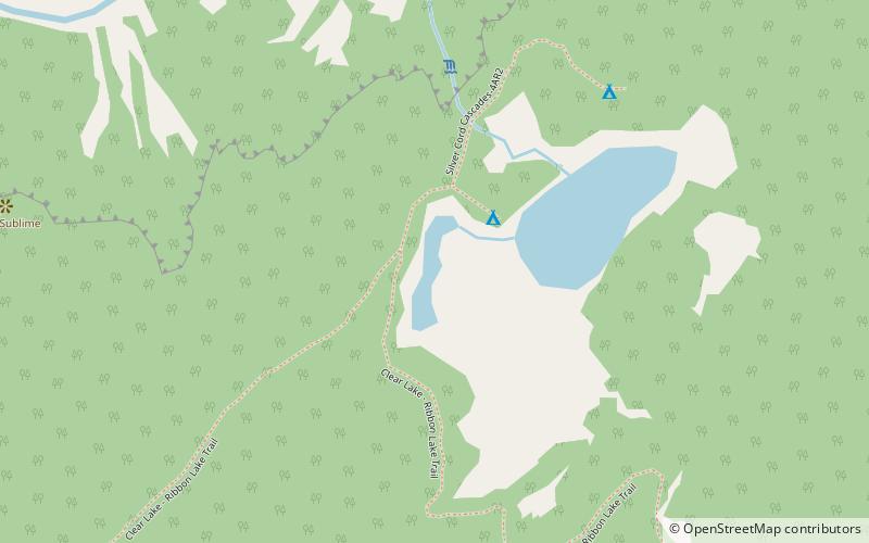 Ribbon Lake location