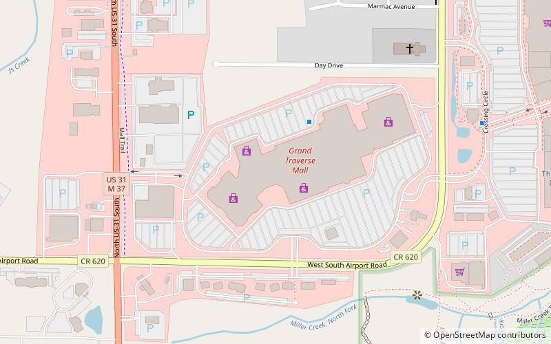 Grand Traverse Mall location map