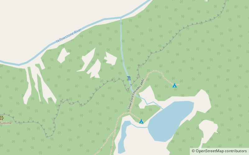 Silver Cord Cascade location map