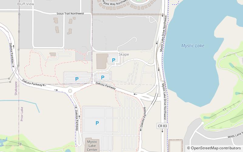 Little Six Casino location map