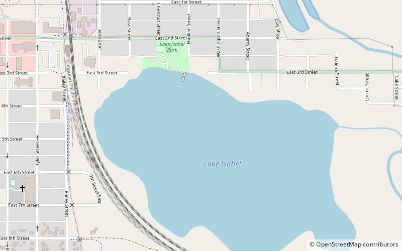 lake isabelle hastings location map