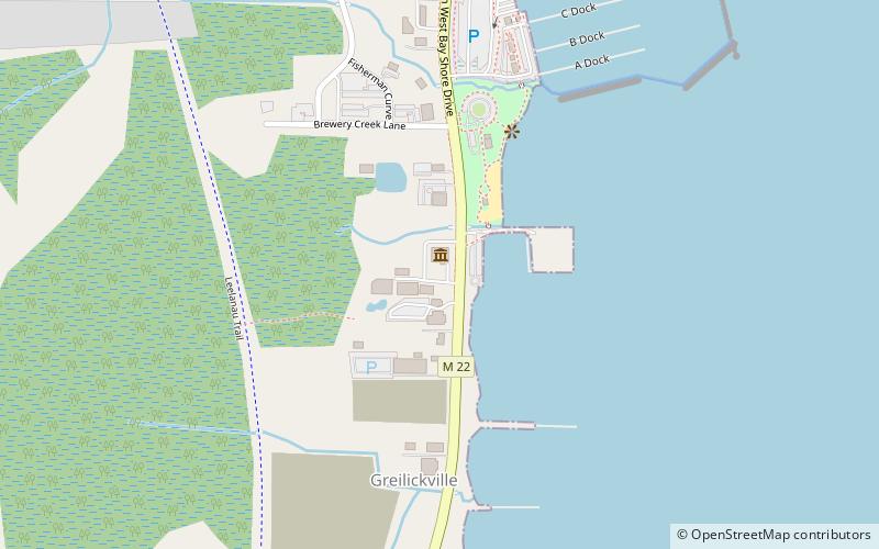 Tall Ship Manitou location map
