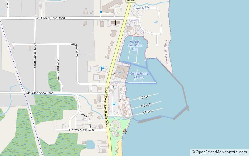 Great Lakes Sailing Co. location map