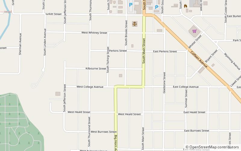 Robinson-Smith House location map