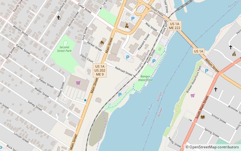 Darling's Waterfront Pavilion location map