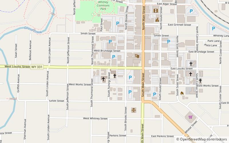 St. Peter's Episcopal Church location map