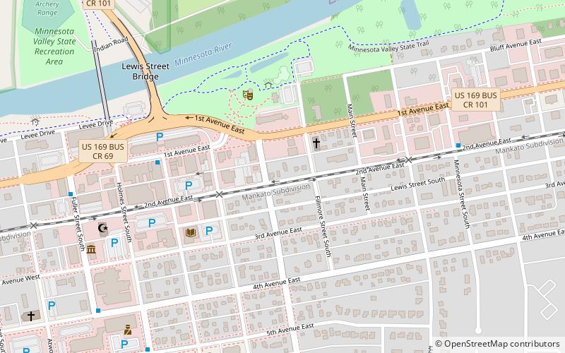 Early Shakopee Houses location map