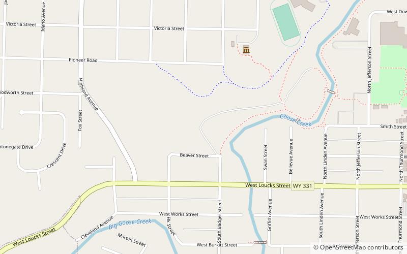 kendrick park sheridan location map