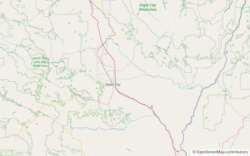 National Historic Oregon Trail Interpretive Center location map