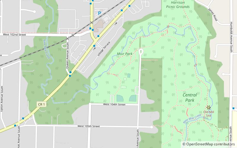 moir park bloomington location map