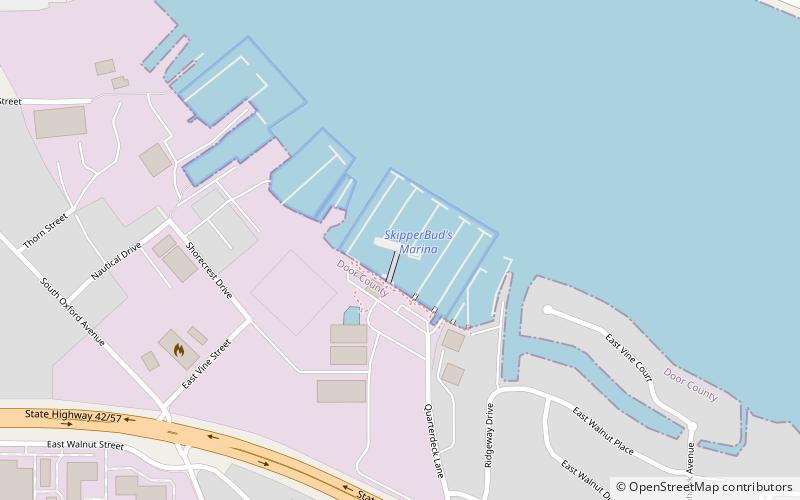SkipperBud's Yacht Center at Quarterdeck Marina location map