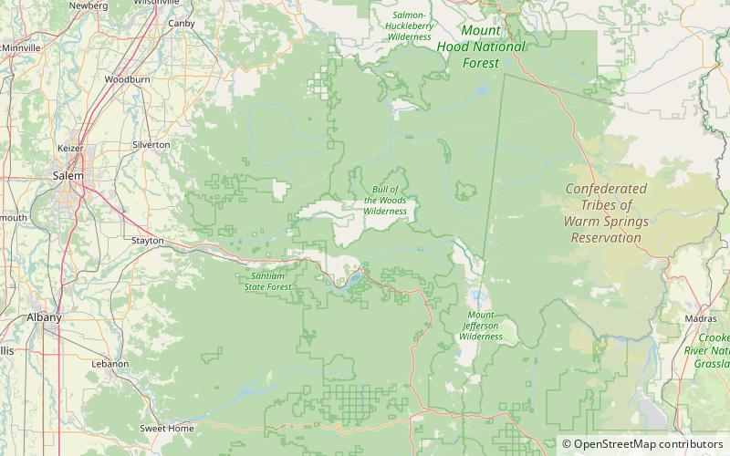 battle ax bull of the woods wilderness location map