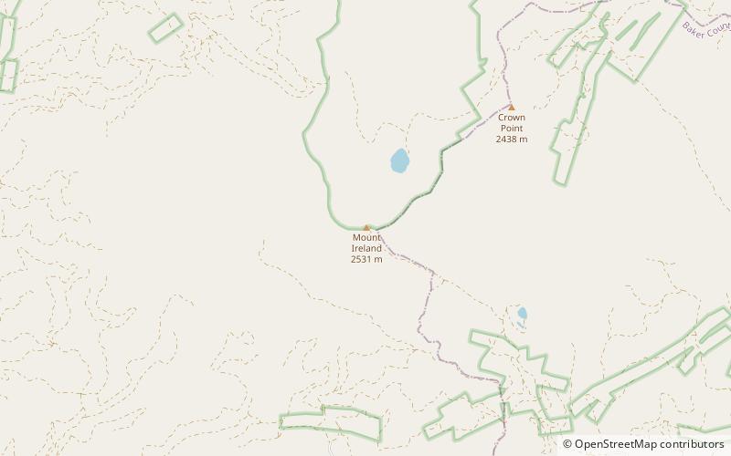 Mount Ireland location map