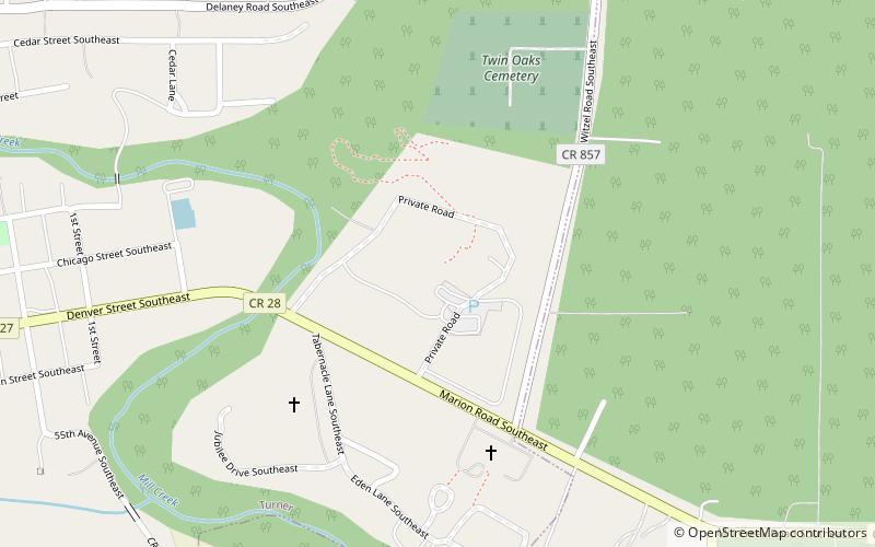 Aldersgate Camps and Retreats location map