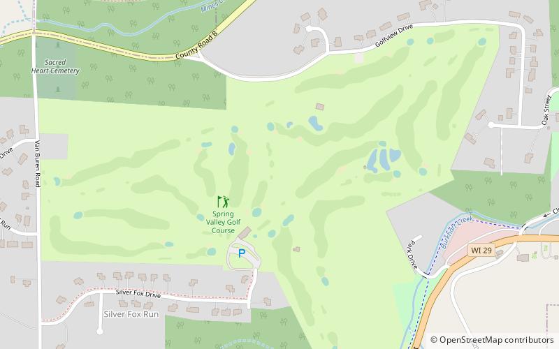 Spring Valley Golf Course location map