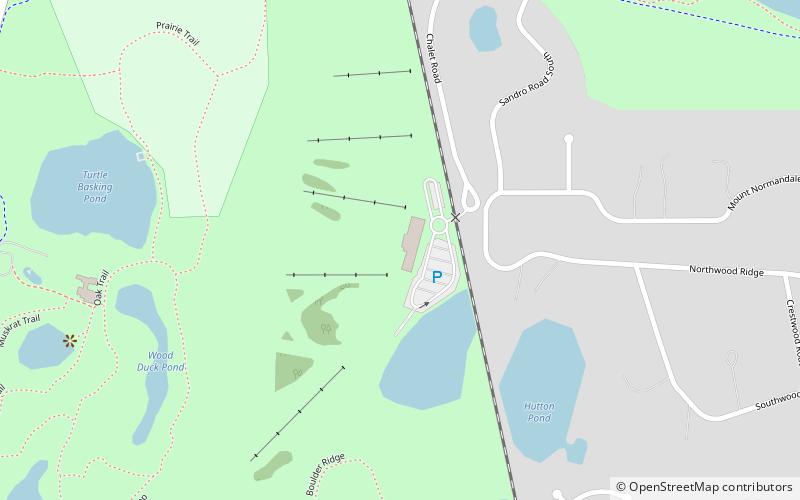 Hyland Ski and Snowboard Area location map