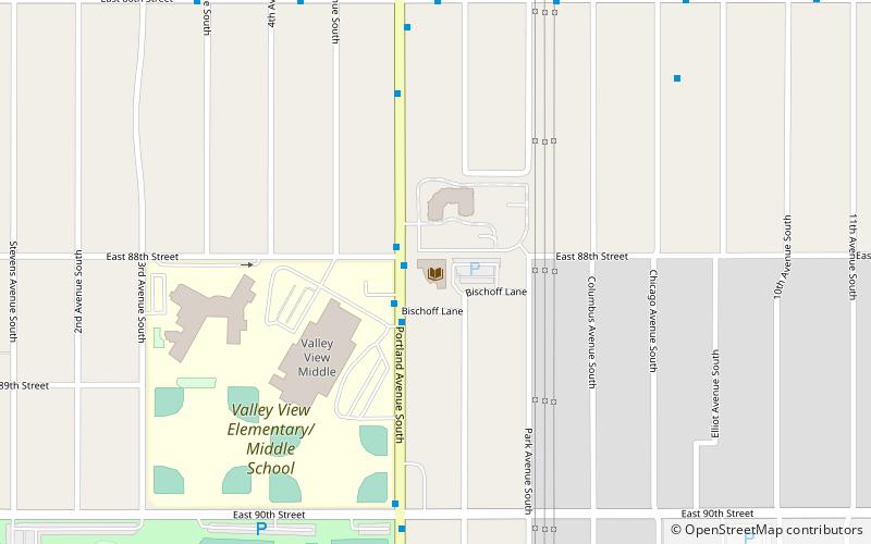 Oxboro Library location map