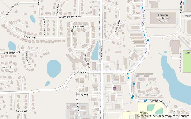 Inver Grove Heights location map