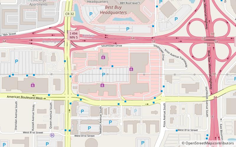 Southtown Center location map