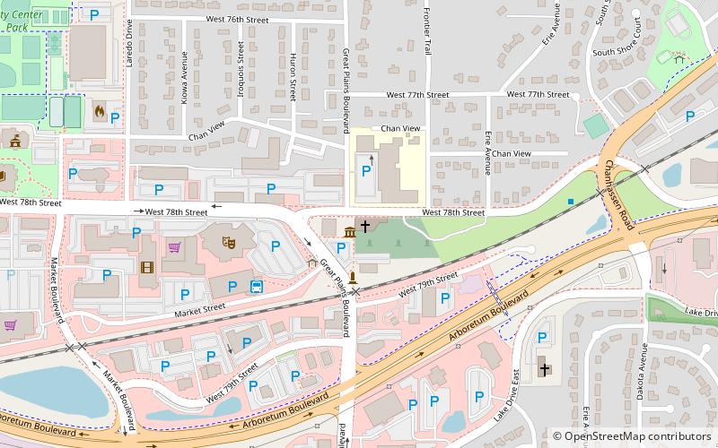 Church of St. Hubertus location map