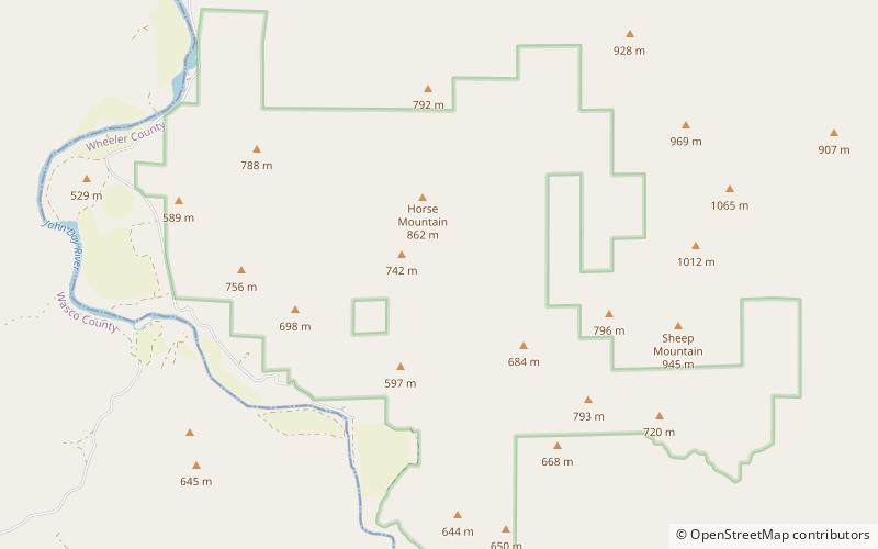 Spring Basin Wilderness location map