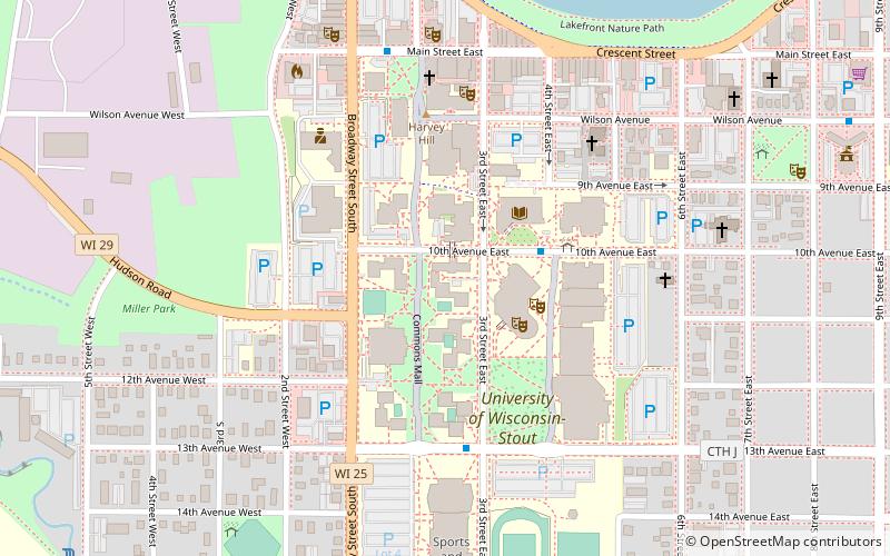 Stout Housing location map