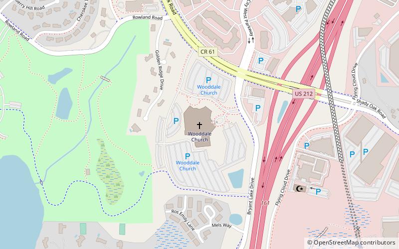 Wooddale Church location map