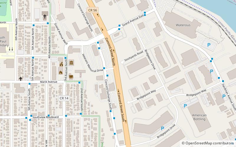 Stockyards Exchange location map