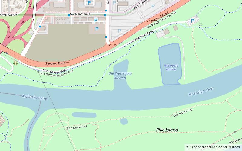 Watergate Marina location map