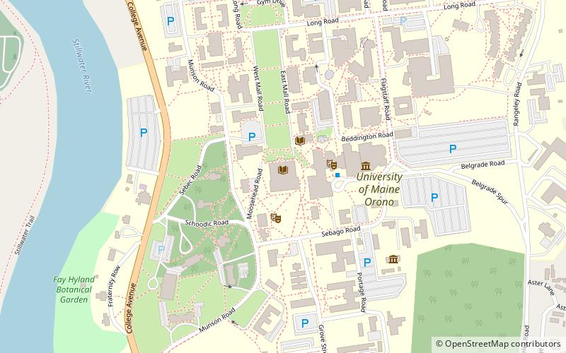 raymond h fogler library orono location map