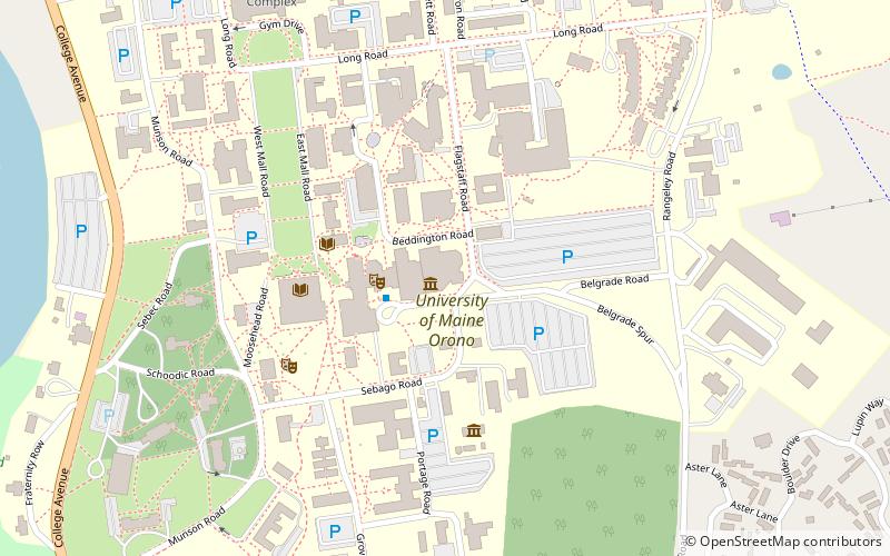collins center for the arts orono location map