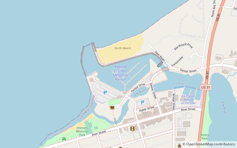 Edward C. Grace Memorial Harbor location map