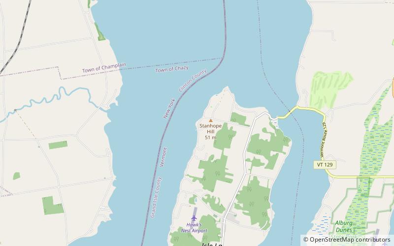 Fort Sainte Anne location map