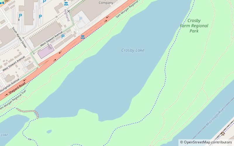 Crosby Farm location map