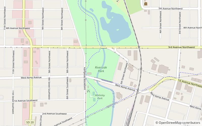 riverside park watertown location map